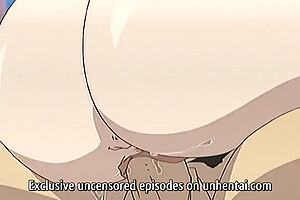 Asian teen gets naughty in outdoor hentai action