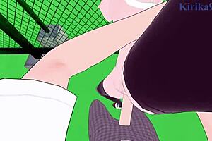 3D animated Big Boobs and Creampie action in Neon Genesis