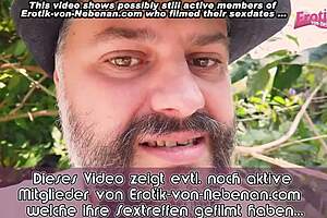 German streets to amateur POV sex with a cute teen