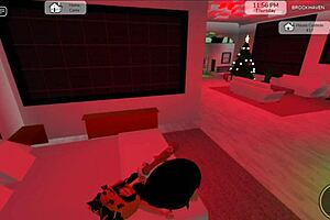 Roblox xxx: Hot Russian teen gets assfucked by stud