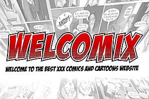 A pervert old man in a comic book themed porn video