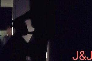 Beautiful wife’s sensual homemade sex video in the dark
