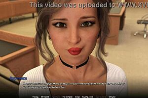 3D game with horny European monsters and cum inside pussy