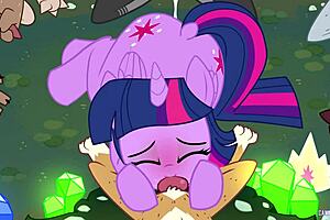 A group of ponies engaging in an orgy