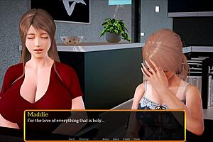 Interactive adult game with my new stepfamily 602 on PC