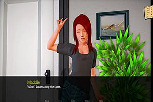 3D animated adult video with ecchi theme