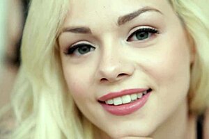 Elsa Jean and Darkx in hot interracial scene with big black dick