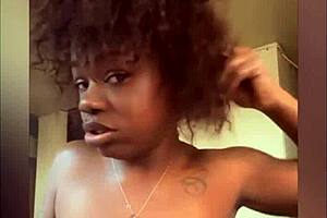 Petite stepcousin sucks big black cock in taboo video