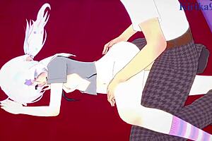 Mikamo Neru and Uzawa Reisa in hot Bunny Girl action
