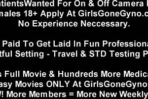 Doctor's office turns into a latex filled cum clinic