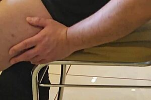 Wife gets deepthroat blowjob from husband in the morning