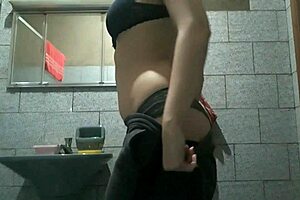 Young adult's homemade video of her masturbating and getting fucked by her friend