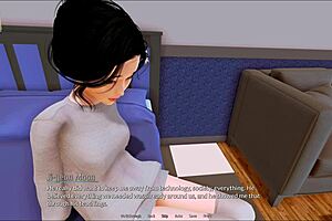 3D animated hotel of forbidden desires with cute girls in sexy outfits