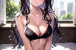 Rin Tohsaka is a horny mage who likes to have her nipples played with and her pussy fucked