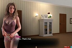 3D animated porn video with horny moments with Nadia