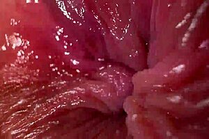 Tight brunette gets her ass fingered to orgasm