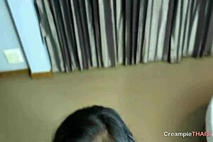 A short time of pleasure with a bar girl in a cheap hotel used for sex