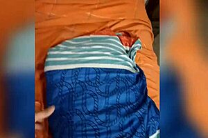 Young couple visits grandparents and has sex without a condom