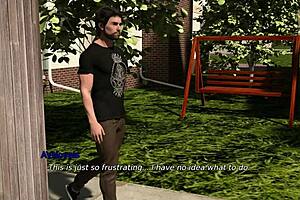 Adult visual novel with big tits and mature themes