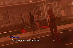 Adult visual novel with big tits and mature themes