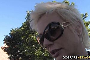 Big black cock fucking the cougar Isabella Red