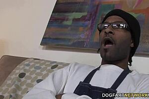 Big black cock fucking the cougar Isabella Red