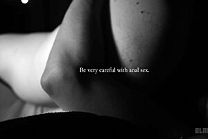 Close up and personal: rough anal sex with a slutty couple