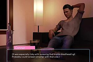 A curvy woman enjoys a night of pleasure with a man who has a large penis