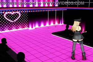 3D animated big tits and ass shaking XXX action with Bismarck