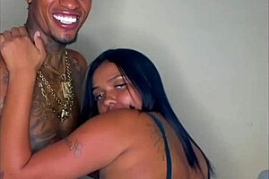Skinny blonde gets oiled up for hardcore anal sex