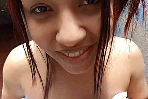 Young girl sucks monster cock from her uncle's friend
