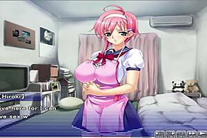 Love apartment episode 5: The animated porn game with a beautiful woman with perfect body