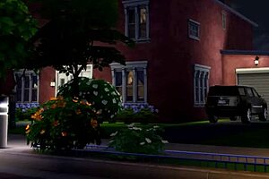 Truants get punished in The Sims 4 threesome with golden shower and more