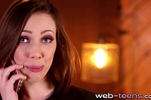 Jenna Sativa and her girlfriend in hot girl on girl scene