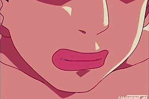 Step mom and step sister seduce lucky guy in Hentai