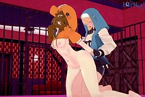 Hentai 3D: May and Bridget's intense anal sex adventure