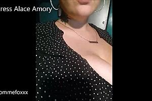 Alace Amory's tempting big boobs and foot fetish scenes in this compilation