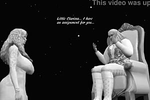 A hot animated parody of The Sims 4 with a Christmas theme