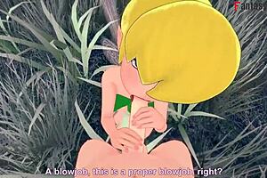 Tinker Bell grows up and I take the opportunity to fuck while another fairy watches Peter Pan short. Watch more on Red