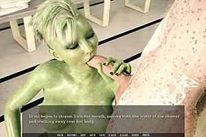 Hentai game with 4.3D animation and hardcore sex scenes