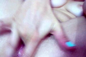 Beautiful amateur with big boobs has a great orgasm