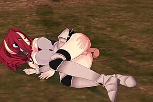 Beautiful 3D animated hentai with sexy anime babes