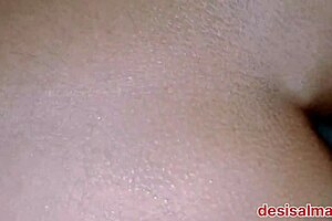 Young Indian cowgirl rides hard and gets her ass pounded