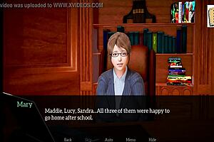Adult visual novel with ecchi gameplay and 3D anime action