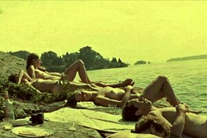 London orgy with hairy and vintage porn stars