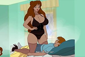 Hot brunette MILF cheats with her daughter's friend