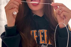ASMR and JOI: Lick and jerk off instructions
