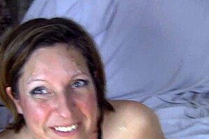 Cum on tits in a group session with Ms. Amy