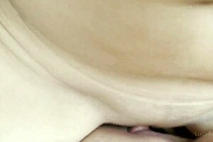 Beautiful bisexual girl enjoys clit rubbing and licking