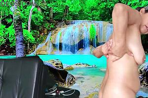 Get a sneak peek of a steamy cum massage with Agarabas and Olpr